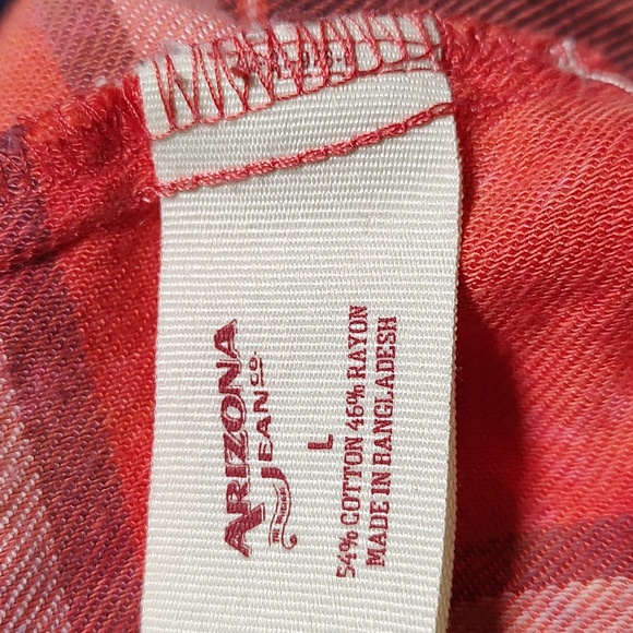 Arizona Jeans Mens Plaid Shirt Size L - Picture 6 of 6